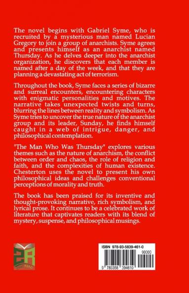 The Man Who Was Thursday: A Nightmare