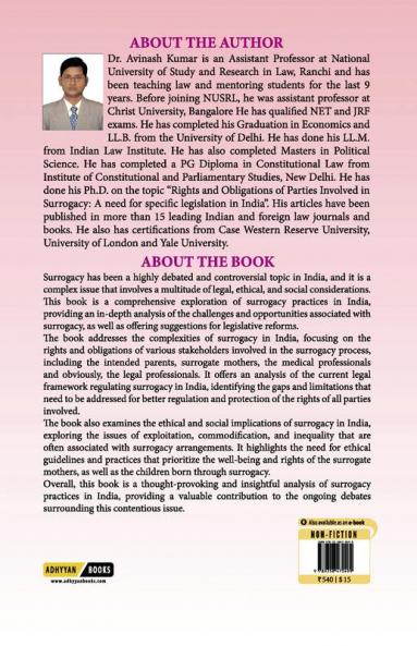 Surrogacy Legal Ethical And Social Perspectives