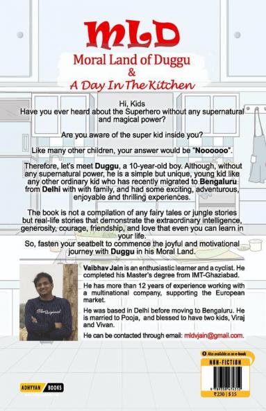 MLD Moral Land of Duggu & A Day In The Kitchen: A series of real-life kid’s stories - Best English Moral short story book for Kids