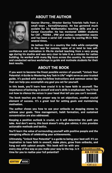 UNLOCK YOUR POTENTIAL: A GUIDE TO MASTERING ANY TASK IN LIFE