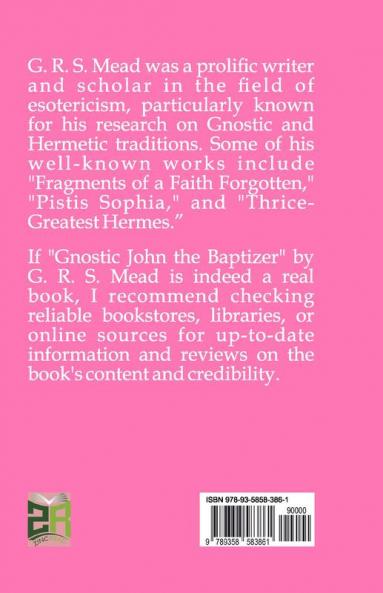 Gnostic John the Baptizer