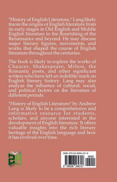 History of English Literature