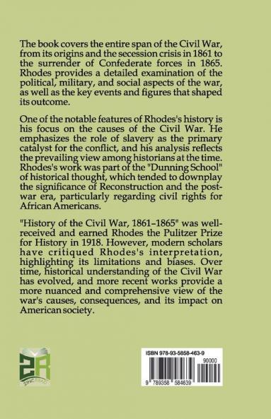 History of the Civil War 1861–1865