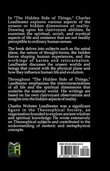 The Hidden Side of Things