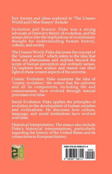 The Unseen World and Other Essays