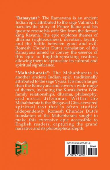 The Ramayana and Mahabharata