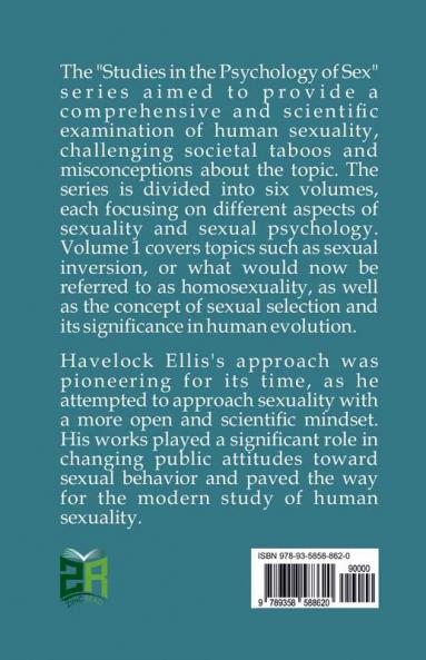 Studies in the Psychology of Sex Volume 3