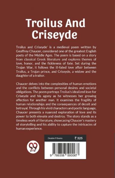 Troilus And Criseyde