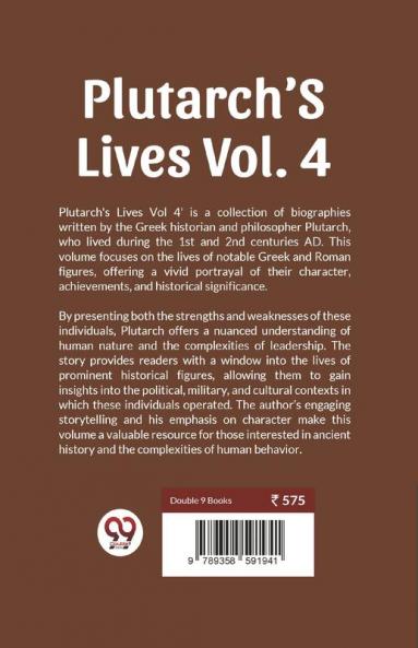Plutarch'S Lives Vol .4