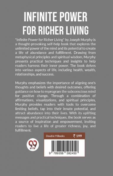 Infinite Power For Richer Living