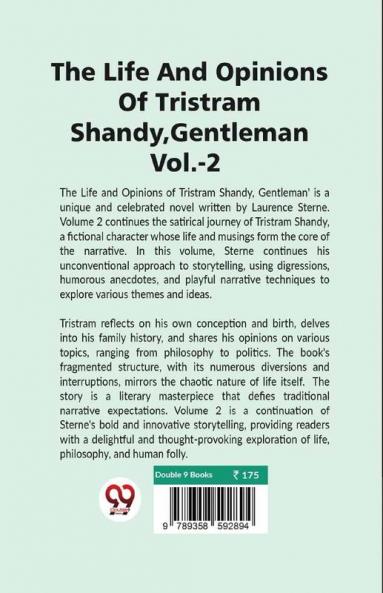 The Life And Opinions Of Tristram ShandyGentleman Vol. 2
