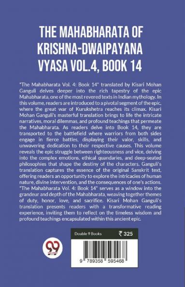 Mahabharata of Krishna-Dwaipayana Vyasa Vol.4 Book 14