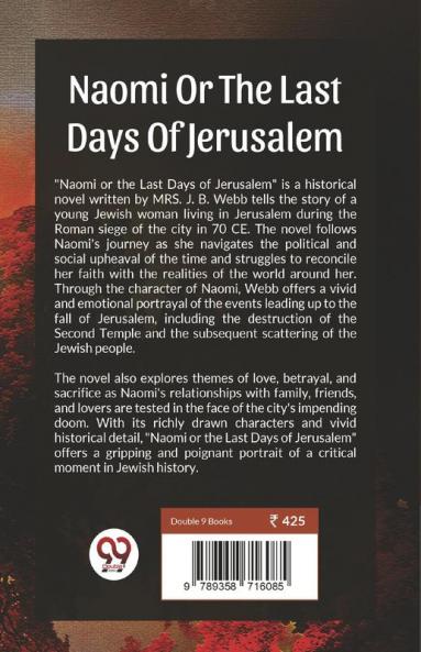 Naomi Or The Last Days Of Jerusalem