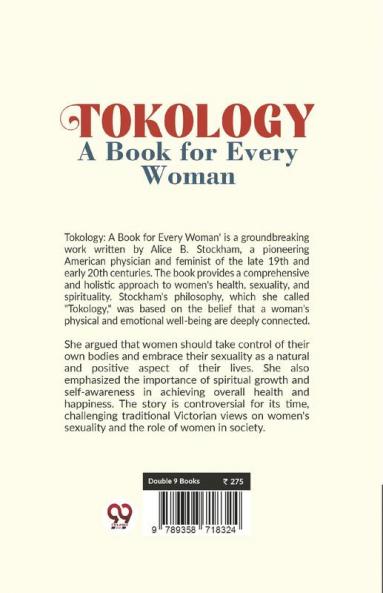 Tokology A Book For Every Woman