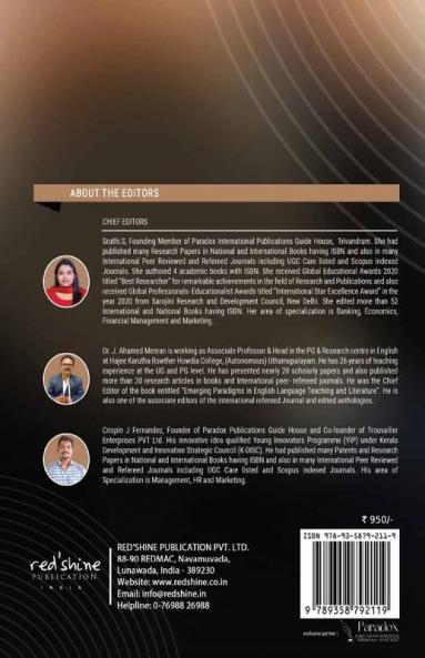 FUSION OF KNOWLEDGE: MULTIDISCIPLINARY PERSPECTIVES IN RESEARCH VOLUME- 2