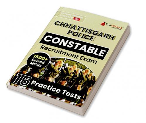 Chhattisgarh Police Constable Recruitment Exam Book 2023 (English Edition) | 15 Practice Tests (1500+ Solved MCQs) with Free Access To Online Tests