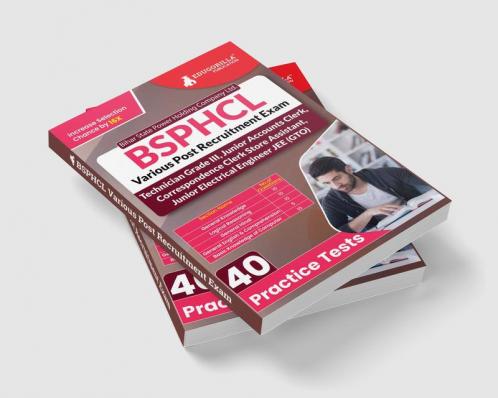 BSPHCL Various Post Recruitment Exam 2024 | Technician Grade III Jr. Accounts Clerk etc. | 40 Practice Tests (1800+ Solved MCQs) | Free Access to Online Tests