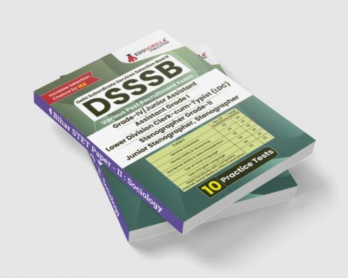 DSSSB Various Post Recruitment Exam 2024 : LDC Junior Assistant Stenographer and Others (English Edition Book) | 10 Solved Practice Tests (Section-A) with Free Access to Online Tests