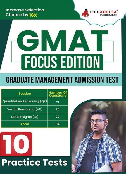 GMAT Focus Edition 2024 : Graduate Management Admission Test| 10 Full Length Practice Mock Tests with Free Access to Online Tests