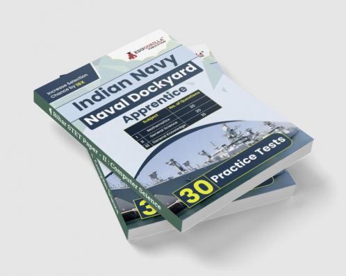 Indian Navy Naval Dockyard Apprentice Recruitment Exam Book 2024 (English Edition) - 30 Practice Tests (1500 Solved MCQs) with Free Access To Online Tests