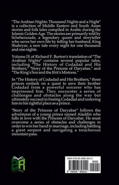 The Arabian Nights: Thousand Nights and a Night - Vol. IX