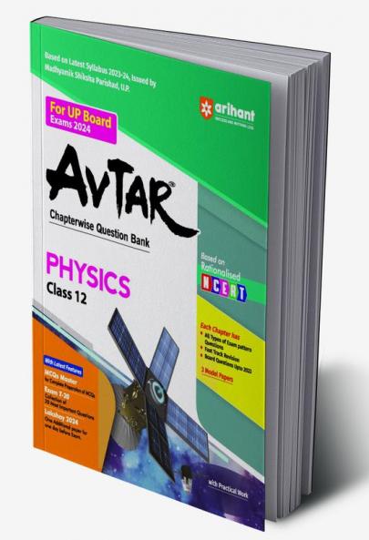 Arihant UP Board Physics Chapterwise Question Bank Class 12th for 2024 Exam