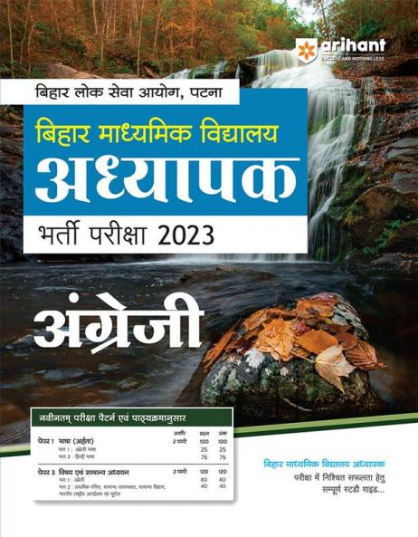 BPSC Bihar Madhyamik Vidyalay Adhyapak Pariksha 2023 Angreji