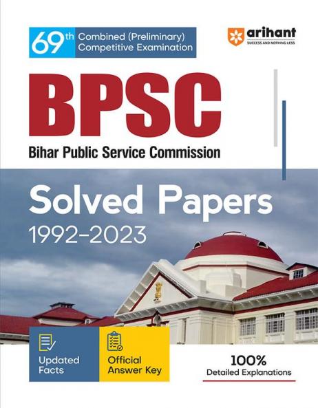 BPSC 69th Combined Competitive Pre. Exam Solved Papers 1992-2023