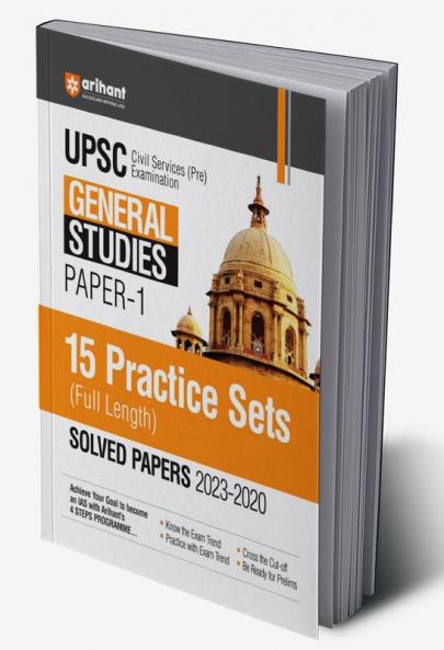 UPPSC Pre Exams General Studies (Paper 1) | 15 Practices Sets & Solved Papers 2023-2020 | English Medium