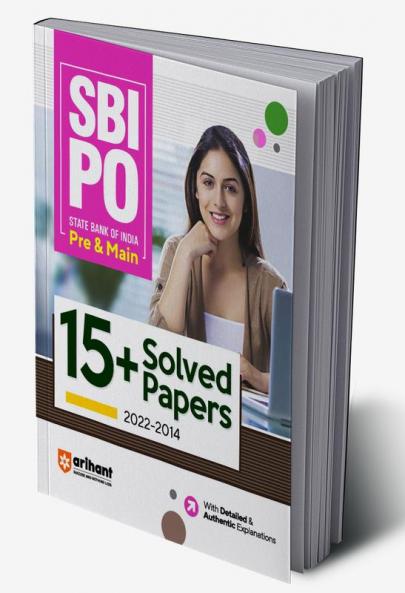 SBI PO Pre & Main Exams | 15+ Solved Papers (2022-2014) | English Medium