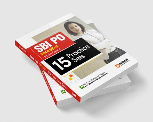 SBI PO Phase-2 Main Exam 2023-24 | 15 Practice Sets & Solved Papers| English Medium