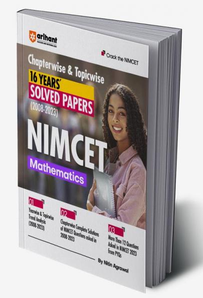 Arihant NIMCET 16 Years Chapterwise & Topicwise Solved Papers Mathematics For 2024 Exams