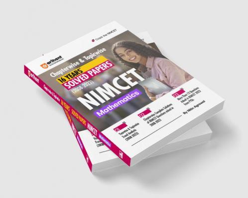 Arihant NIMCET 16 Years Chapterwise & Topicwise Solved Papers Mathematics For 2024 Exams