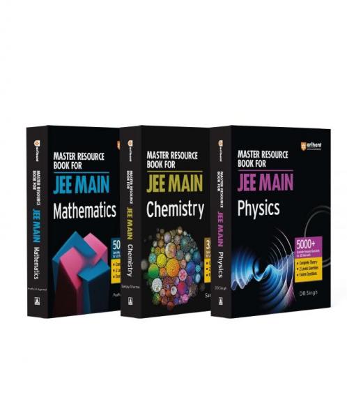 Arihant Master Resource Book in Physics Chemistry Mathematics for JEE Main 2024 (Set of 3 Books)