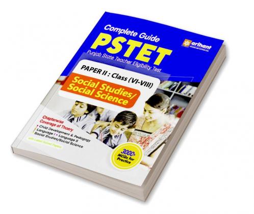 Complete Guide PSTET Punjab State Teacher Eligibility Test Paper II : Class (VI-VIII) Social Studies/ Social Science
