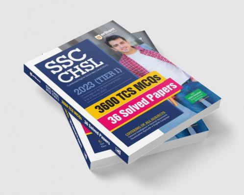 SSC CHSL (10+2) 2023 Tier-I | 36 Solved Papers (3600 TCS MCQs) | English Medium