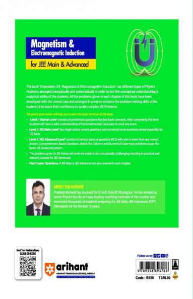 Arihant Unproblem JEE Magnetism & Electromagnetic Induction For JEE Main & Advanced