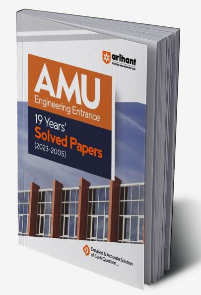 19 Years Solved Papers for AMU Engineering Entrance Exam 2024