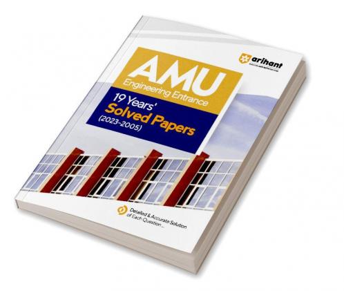 19 Years Solved Papers for AMU Engineering Entrance Exam 2024