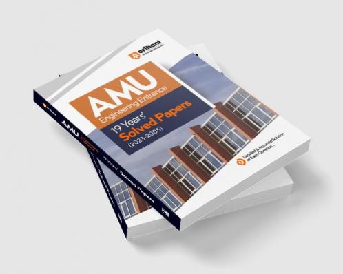 19 Years Solved Papers for AMU Engineering Entrance Exam 2024