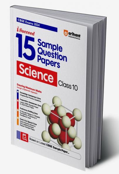 Arihant CBSE Sample Question Paper Class 10 Science Book For 2024 Board Exam