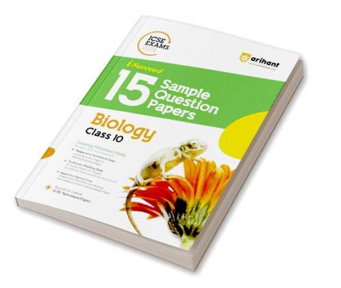 Arihant ICSE Sample Question Papers Class 10 Biology Book for 2024 Board Exam