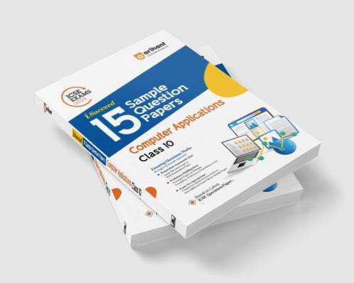 Arihant ICSE Exams 2024 I-Succeed 15 Sample Question Papers Computers Applications Class 10th