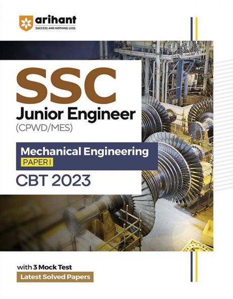 SSC Junior Engineer (CPWD/MES) Mechanical Engineering Paper 1 CBT 2023