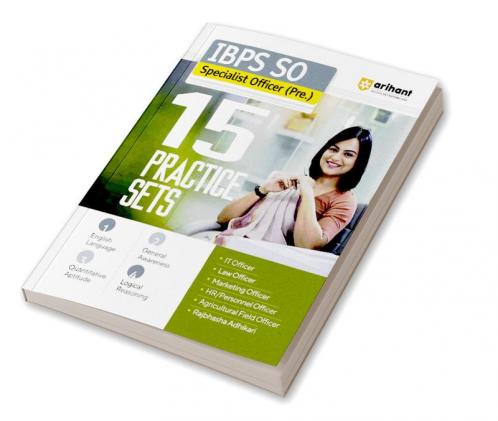 IBPS SO  Specialist Officer Pre. Exam | 15 Practice Sets | English Medium
