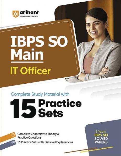 IBPS SO Main IT Officer | Complete Study Material with 15 Practice Sets | English Medium