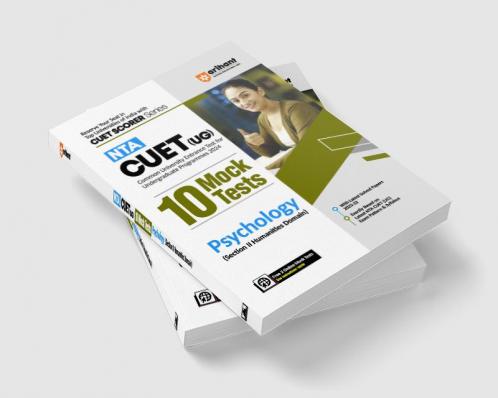 Arihant NTA CUET UG 10 Mock Test For Section 2 Humanities Domain Psychology Exam Book For CUET 2024