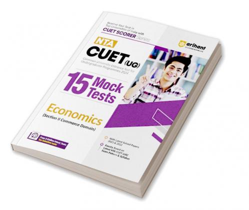 Arihant NTA CUET (UG) 15 Mocks Economics (Section II Commerce Domain)