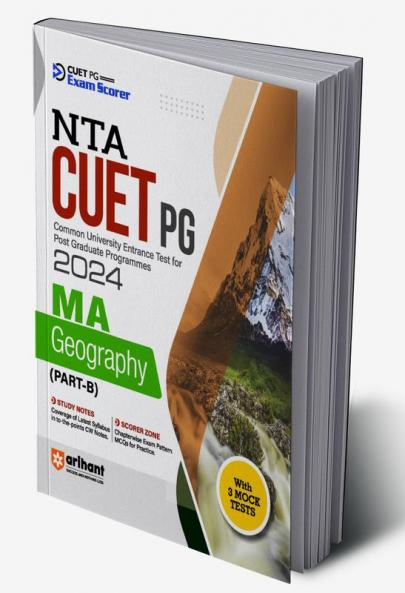 Arihant NTA CUET MA Geography (Part B) Guide for 2024 Exams