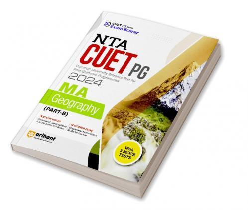 Arihant NTA CUET MA Geography (Part B) Guide for 2024 Exams